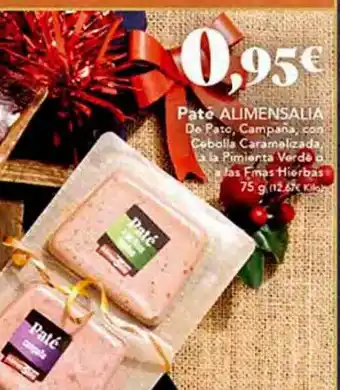 Gadis Paté alimensalaia oferta