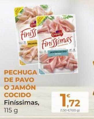 SPAR Gran Canaria Pechuga de pavo o jamón cocido finíssimas oferta