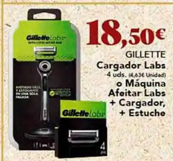 Gadis Gillette cargador labs o máquina afeitar labs + cargador, + estuche oferta
