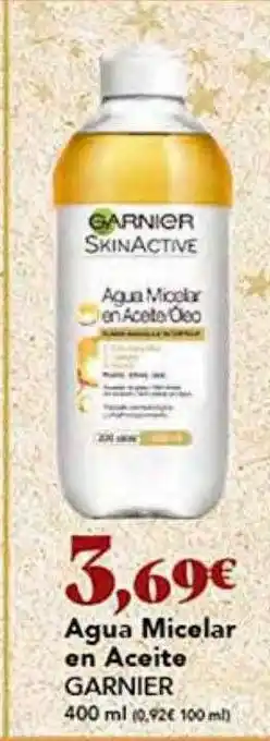 Gadis Agua micelar en aceite garnier oferta