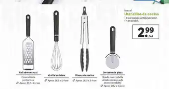 Lidl Ernesto utensillios de cocina oferta