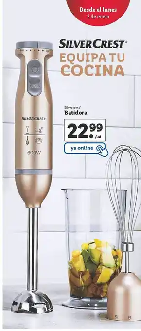 Lidl Silvercrest batidora oferta