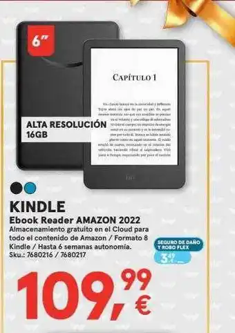 Worten Kindle ebook reader amazon 2022 oferta