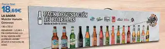 Costco La sagra maletin variado cervezas oferta