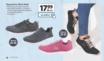 Lidl Deportivas well walk oferta