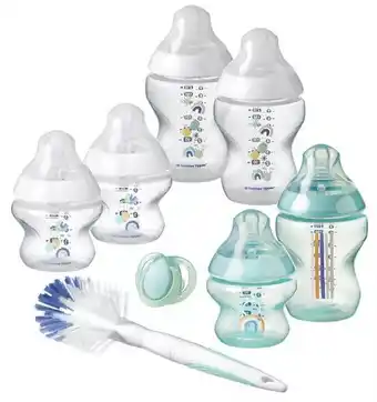 MiFarma Tommee tippee kit biberones closer to nature verde y transparente oferta