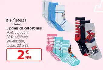Alcampo 3 pares de calcetines oferta