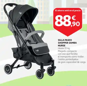 Alcampo Silla Paseo Shopper Samba Nurse oferta
