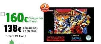CeX Breath of fire ii oferta