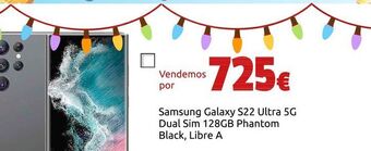 CeX Samsung galaxy s22 ultra 5g dual sim 128gb phantom black, libre a oferta