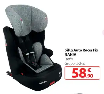 Alcampo Silla Auto Racer Fix Nania oferta