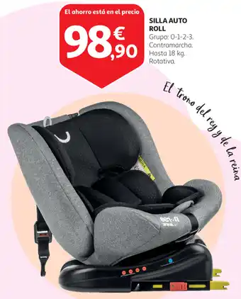 Alcampo Silla Auto Roll oferta