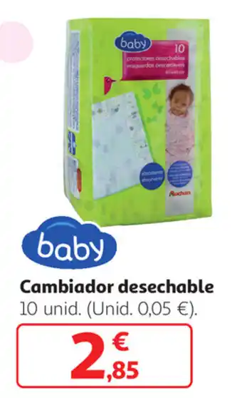 Alcampo baby Cambiador desechable oferta