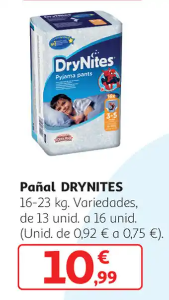 Alcampo Paña; Drynites oferta