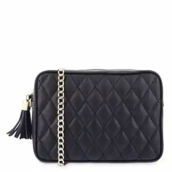 El Potro Bolso bandolera mujer en piel vacuno color negro - piel vacuno oferta