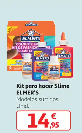 Alcampo Kit para hacer Slime Elmer's oferta