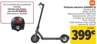 Carrefour Patinete eléctrico xiaomi 1s oferta