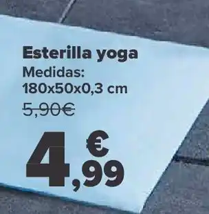 Esterilla yoga