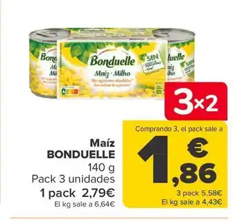 Carrefour Maíz bonduelle oferta
