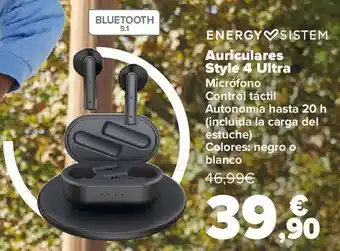 Carrefour Energy sustem auriculares style 4 ultra oferta