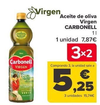 Carrefour Aceite de oliva virgen carbonell oferta
