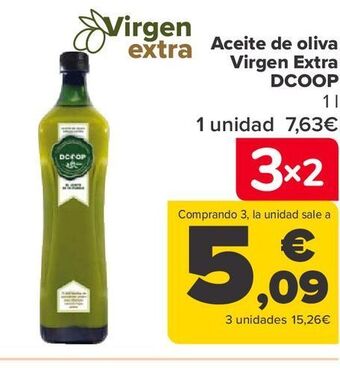 Carrefour Aceite de oliva virgen extra dcoop oferta