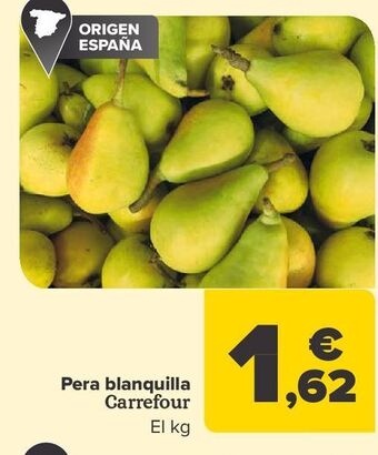 Carrefour Pera blanquilla carrefour oferta