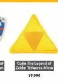 Game Cojin the legend of zelda: trifuerza 40cm 19,99€ oferta