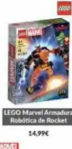 Game Ali mave lego marvel armadura robótica de rocket 14,99€ oferta