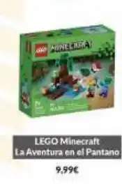 Game Minectray lego minecraft la aventura en el pantano 9,99€ oferta