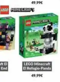 Game Lego minelancy minecrad lego minecraft el refugio-panda 49,99€ oferta