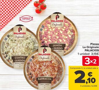 Carrefour Pizzas la originale palacios oferta