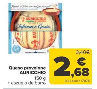 Carrefour Queso provolone auricchio oferta