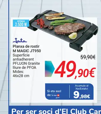 Carrefour Planxa de rostir M Magic JT950 46x28 cm oferta