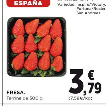 El Corte Inglés Fresa oferta