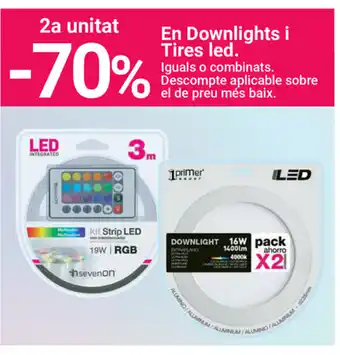 Carrefour En Downlights i Tires led oferta