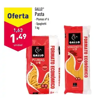 ALDI Gallo Pasta 1kg oferta