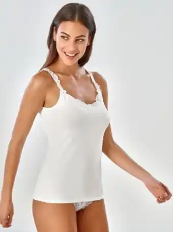 Venca Camiseta interior de tirantes detalles bordados oferta