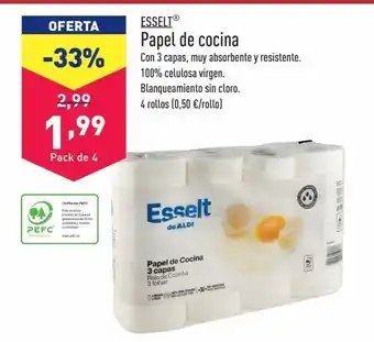 ALDI Papel de cocina esselt oferta