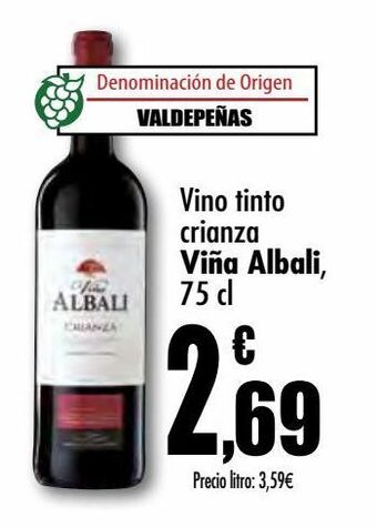 Unide Market Vino tinto crianza viña albali oferta