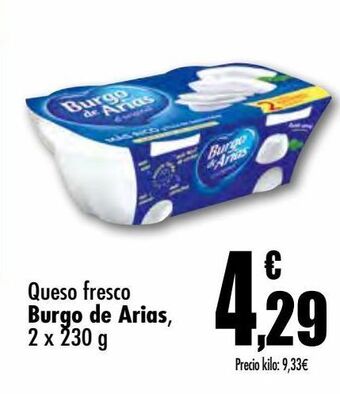 Unide Market Queso fresco burgo de arias oferta