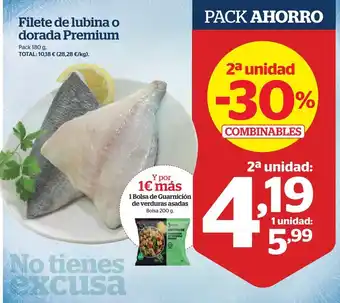 Pescado premium