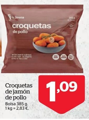 La Sirena Croquetas oferta
