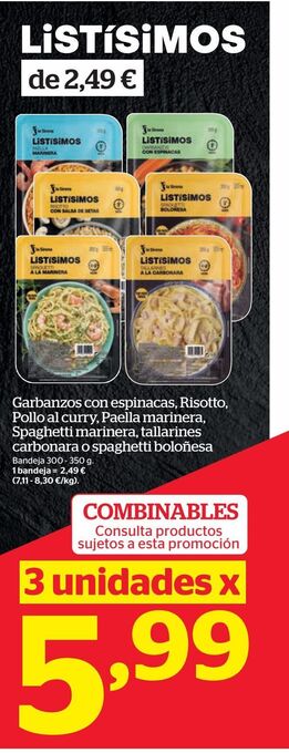 La Sirena Platos preparados oferta