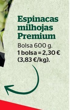 La Sirena Espinacas premium oferta
