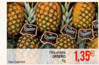 Plenus Supermercados Piña enteira orsero kg oferta