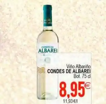 Plenus Supermercados Viño albariño condes de albarei bot. oferta