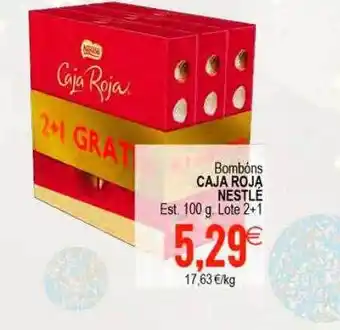 Plenus Supermercados Bombóns caja roja nestlé est. oferta