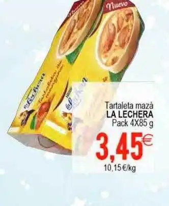 Plenus Supermercados Tartaleta mazá la lechera pack 4 oferta