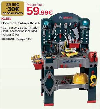 Costco Klein banco de trabajo bosch oferta